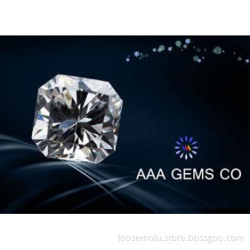 Gorgeous Fancy Enhanced Moissanite White Forever Brilliance